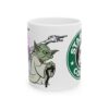 Taza Maestro Galáctico Coffee – Fuerza y Nave Espacial
