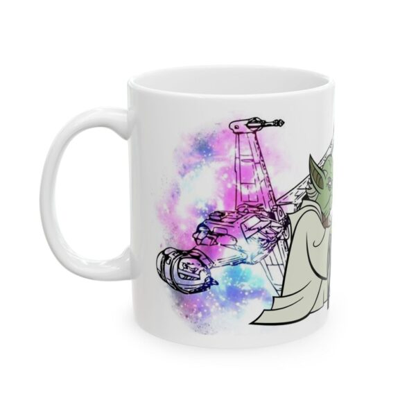 Taza Maestro Galáctico Coffee – Fuerza y Nave Espacial