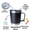 Taza Láser Personalizada 11oz – Acero Inoxidable