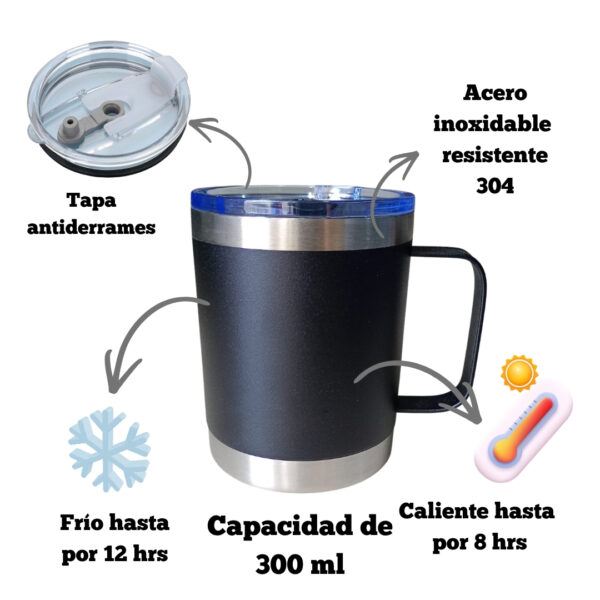Taza Láser Personalizada 11oz – Acero Inoxidable