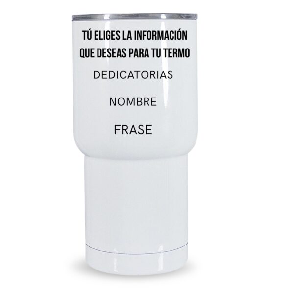 Termo Personalizado Sublimado 20oz – Foto y Texto