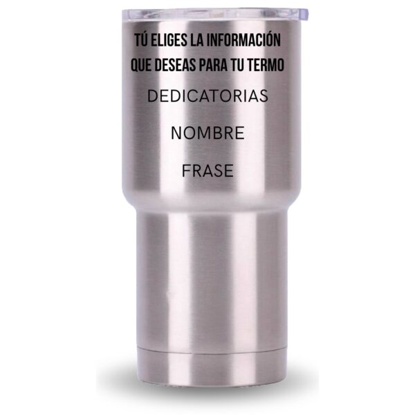 Termo Personalizado Sublimado 20oz – Foto y Texto