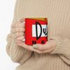 Taza Duff Roja 11oz – Diseño Cerveza Animada