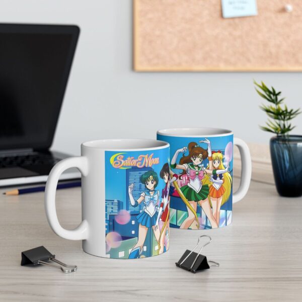 Taza Guerreras Lunares 11oz – Anime clásico