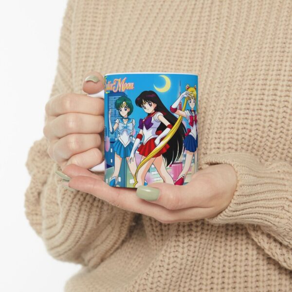 Taza Guerreras Lunares 11oz – Anime clásico