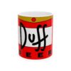 Taza Duff Roja 11oz – Diseño Cerveza Animada