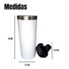 Termo Sublimado 600ml Personalizado – Foto y Logo