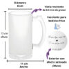Tarro Empresarial Sublimado con Logo 473ml