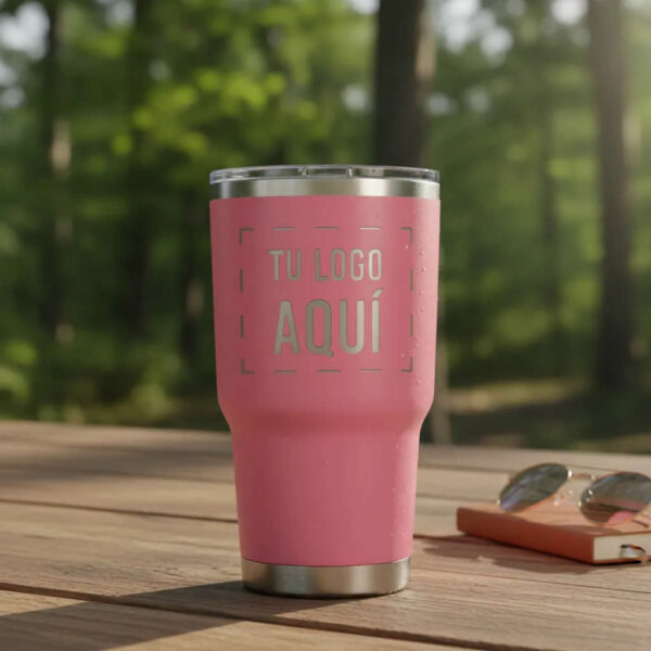 Termo Empresarial Láser 30oz – Logo y Datos