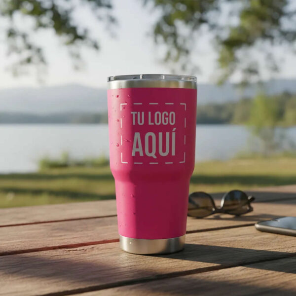 Termo Empresarial Láser 30oz – Logo y Datos