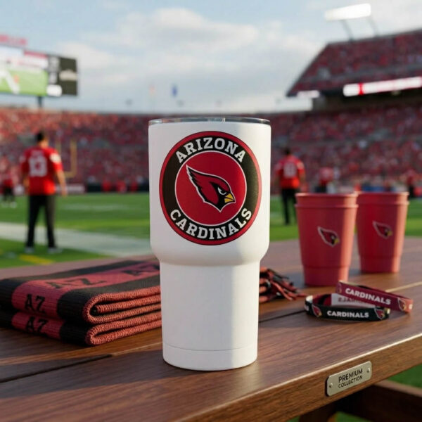 Termo Cardinals acero sublimado personalizado | 20oz