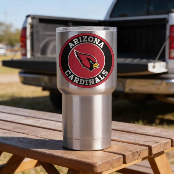 Termo Cardinals acero sublimado personalizado | 20oz