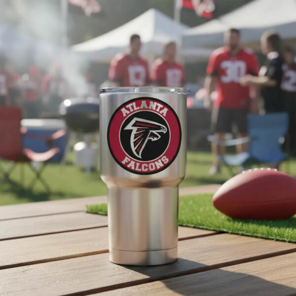 Termo Atlanta Falcons sublimado personalizado | 20oz