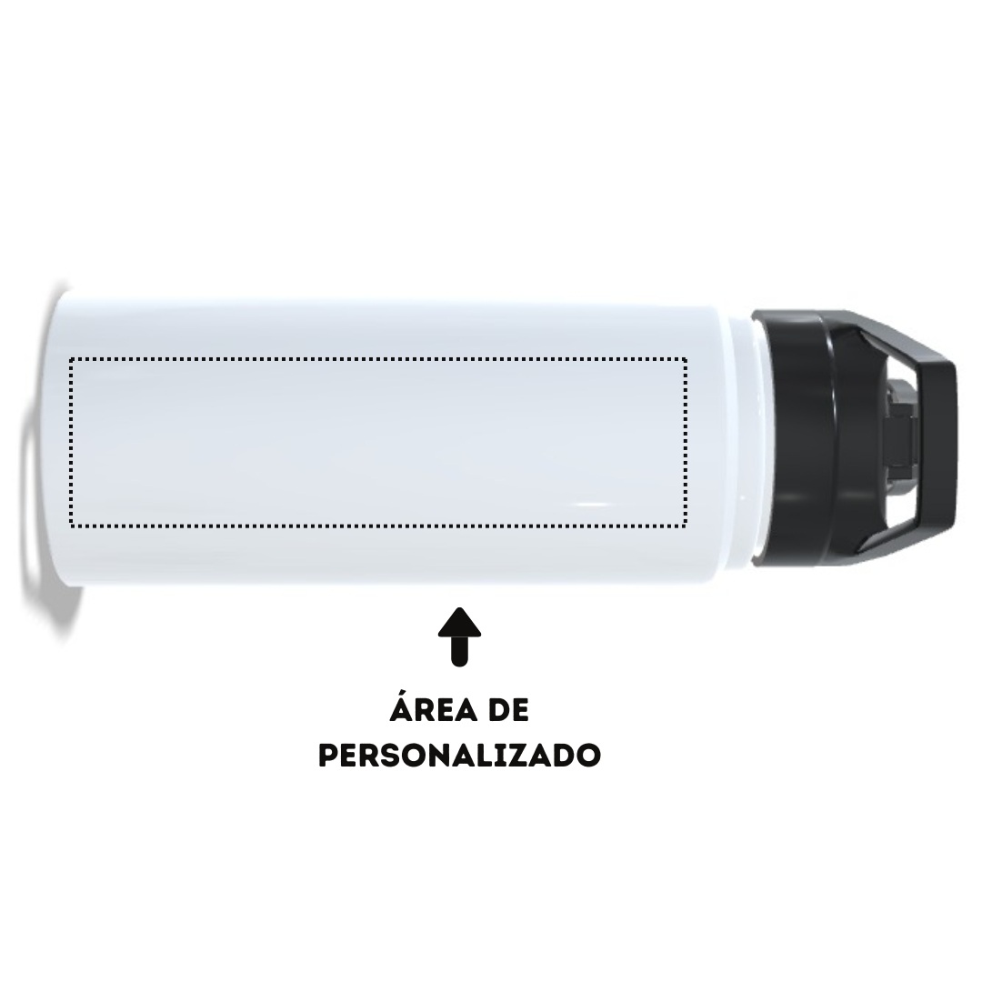 Termo Messi sublimado personalizado | Aluminio 500ml