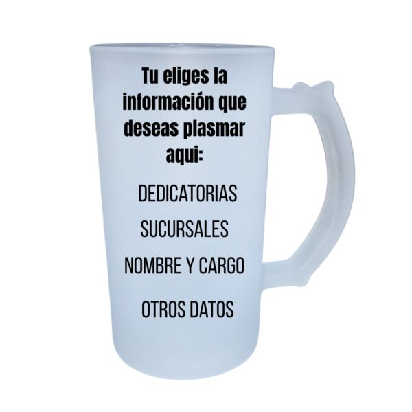 Tarro Empresarial Sublimado con Logo 473ml